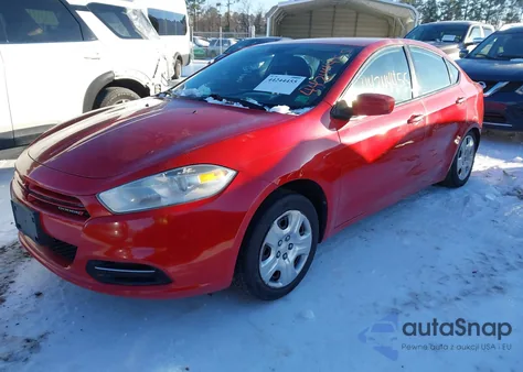 2013 Dodge Dart Aero z USA, uszkodzony, nr VIN 1C3CDFAH0DD204826